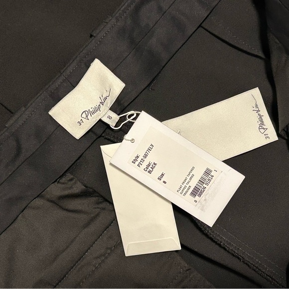 3.1 Phillip Lim Woman Pleat Front Tapered Cuffed Tailored Trouser - Picture 8 of 8